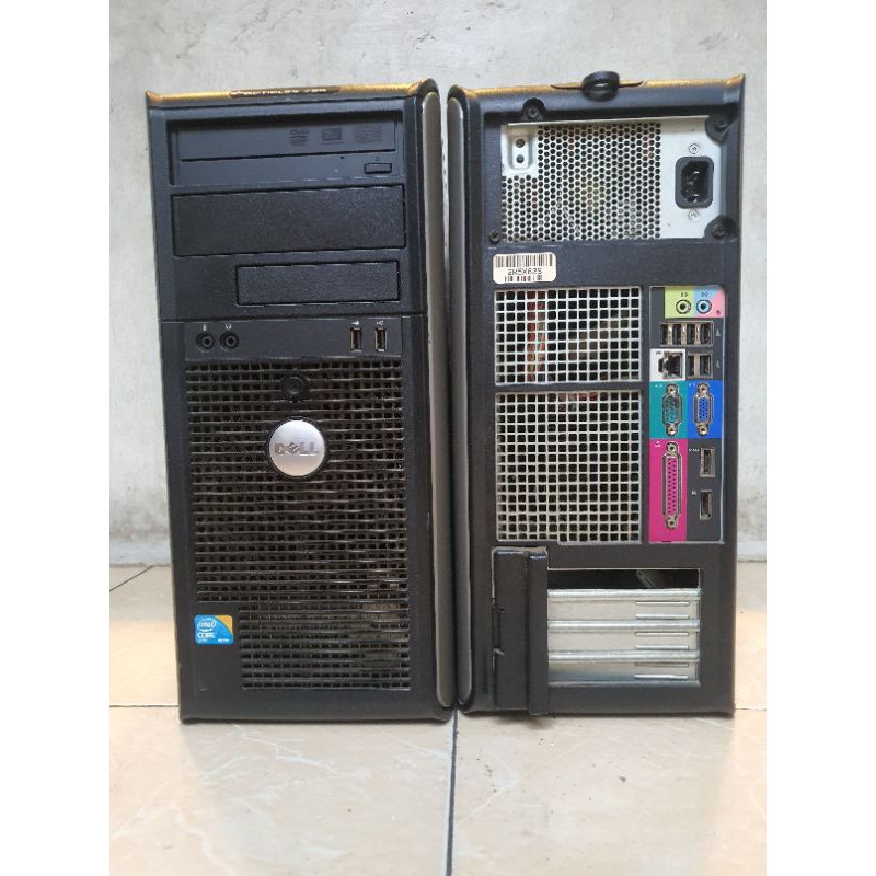 dell optiplex 780 tower c2d ram 4gb dvd rw