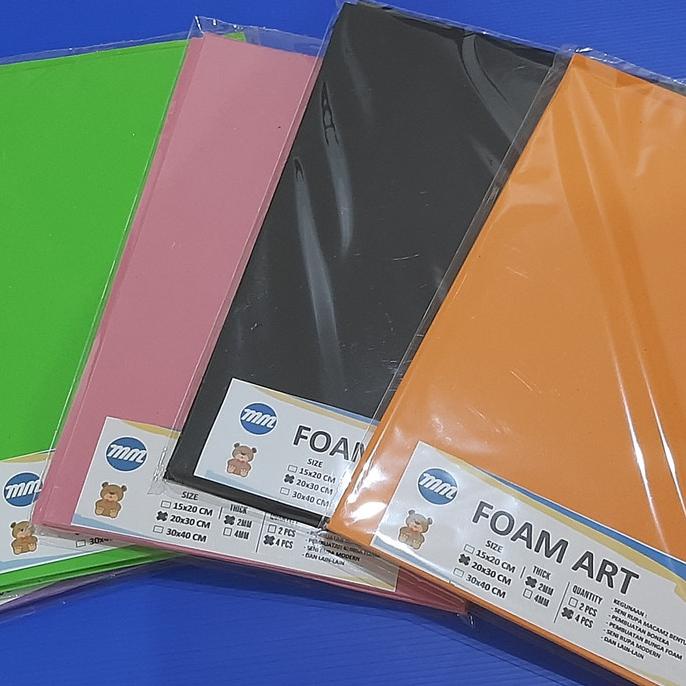 

Big Sale foam art 25x30cm (isi 4 lembar) Big Sale