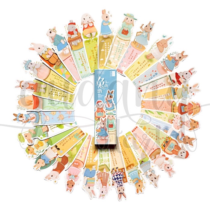 

Pembatas Buku Animals Bookmark Rabbit And Frends Unik Bookmarks GH 315104