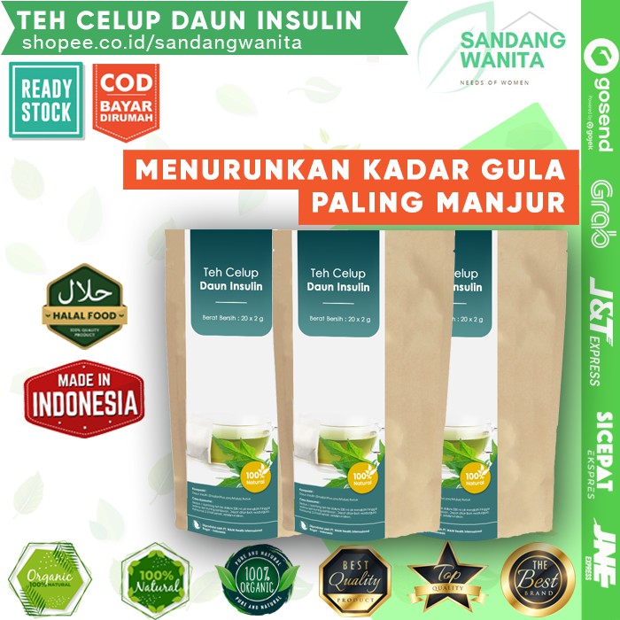 TEH DAUN INSULIN YAKON OBAT DIABETES DAN ANTI KANKER HERBAL ALAMI PREMIUM KUALITAS JAMINAN TERBAIK