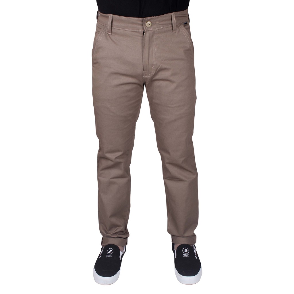 Stalker Celana Chino / Pants - Cleine Art 05 - Brown