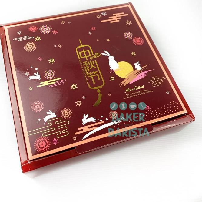 

Sale!!! Mooncake box 100g 4 Autumn 3 136326 dus kue bulan packaging moon cake kemasan kue mooncake m