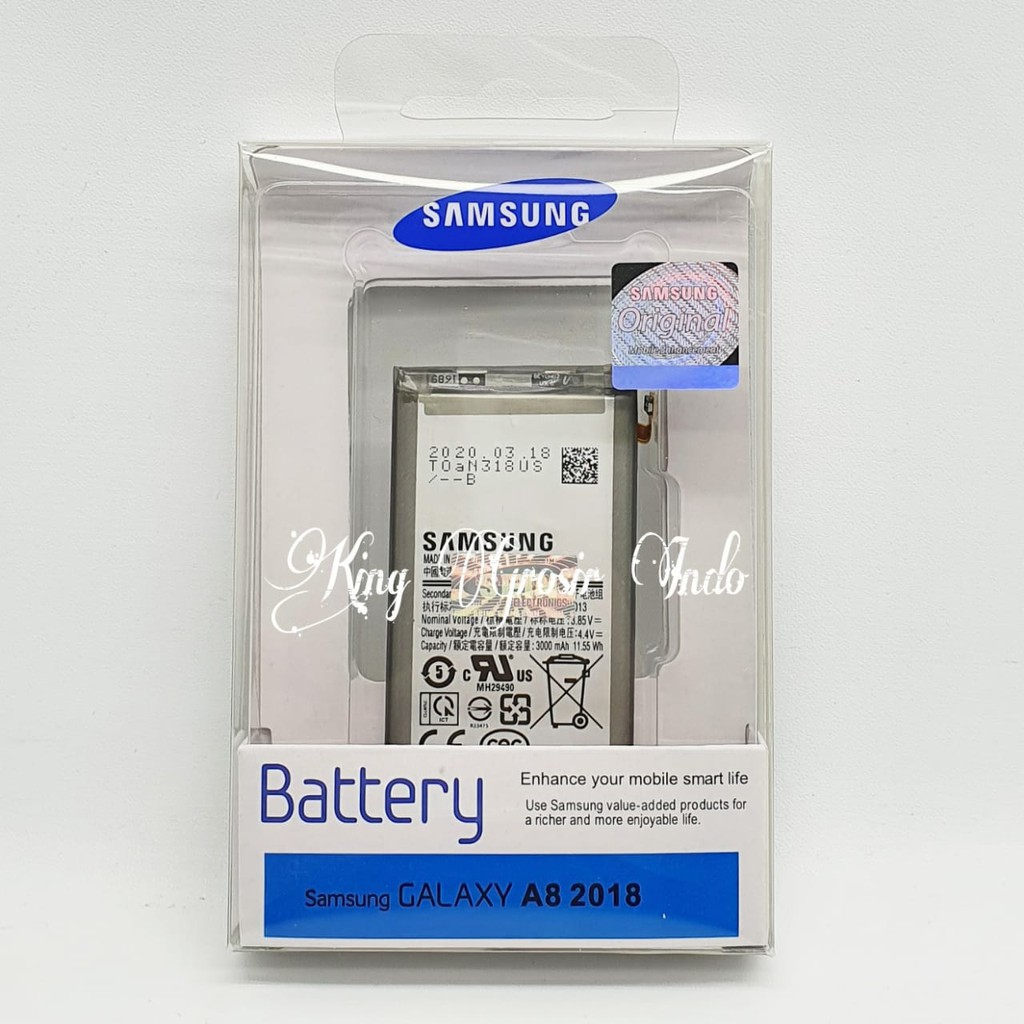 Baterai Samsung Galaxy A8 2018 EB-BA530ABE Original 100% Battery