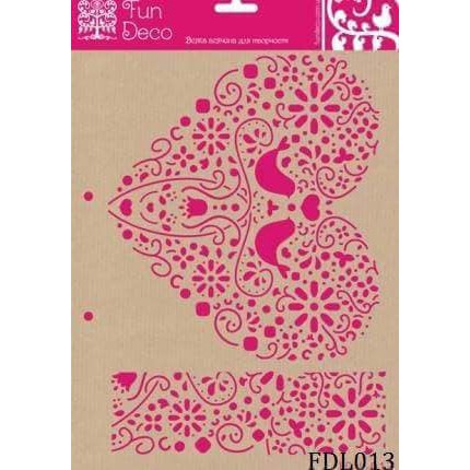 

Fun Deco Stencil ~ Code FDL013