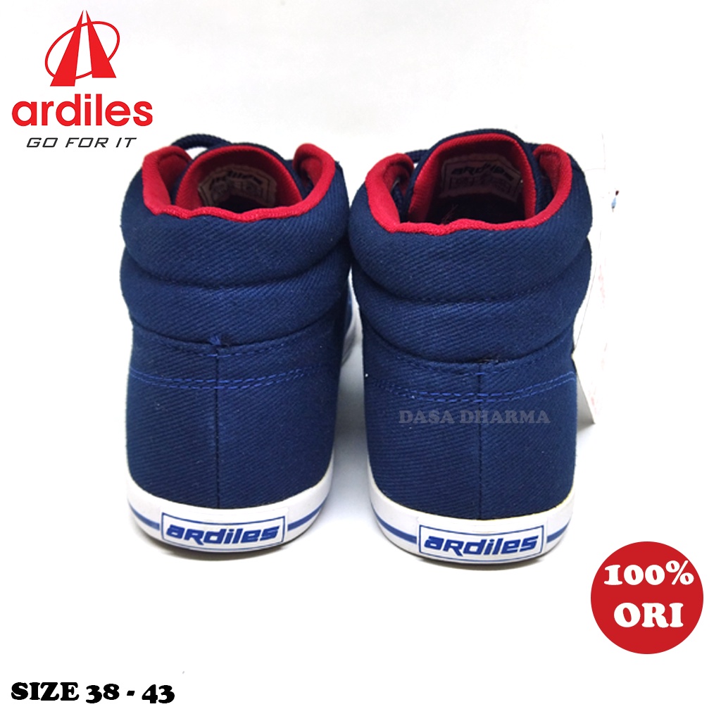 Sepatu Ardiles Pria Sneakers Original 100% Navy