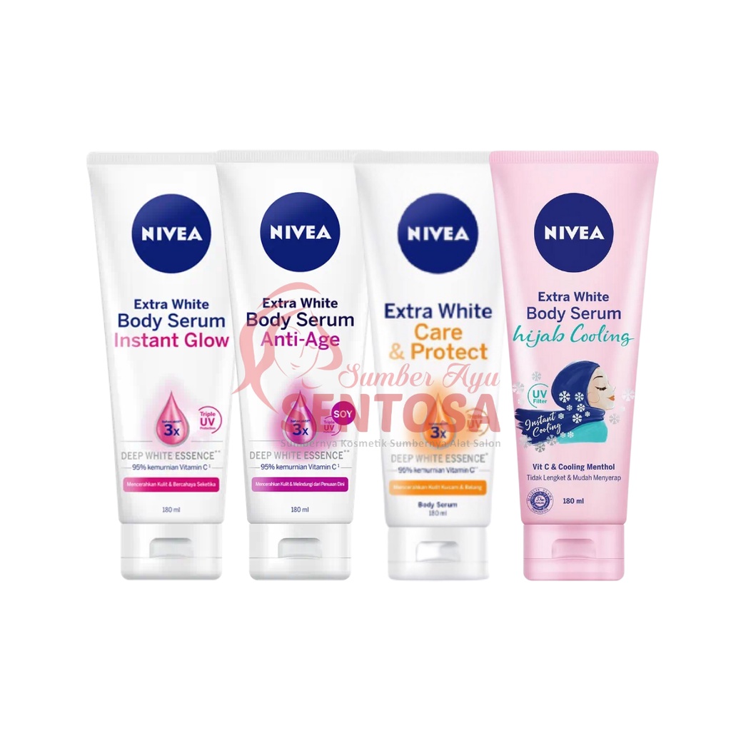 NIVEA EXTRA WHITE BODY SERUM 180ML