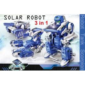 ROBOT... Solar Robot 3 in 1   Edukasi Merakit Robot   Kits Robot Solar