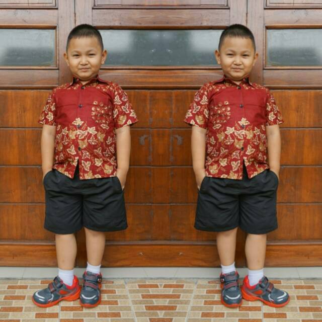 Hem batik anak BAL 14