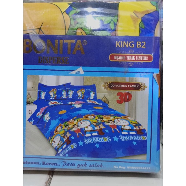 Sprei Bonita 180x200 Motif karakter
