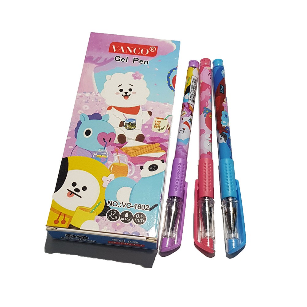 Pen Bolpoin Pena BTS BT21 (Gambar Random)