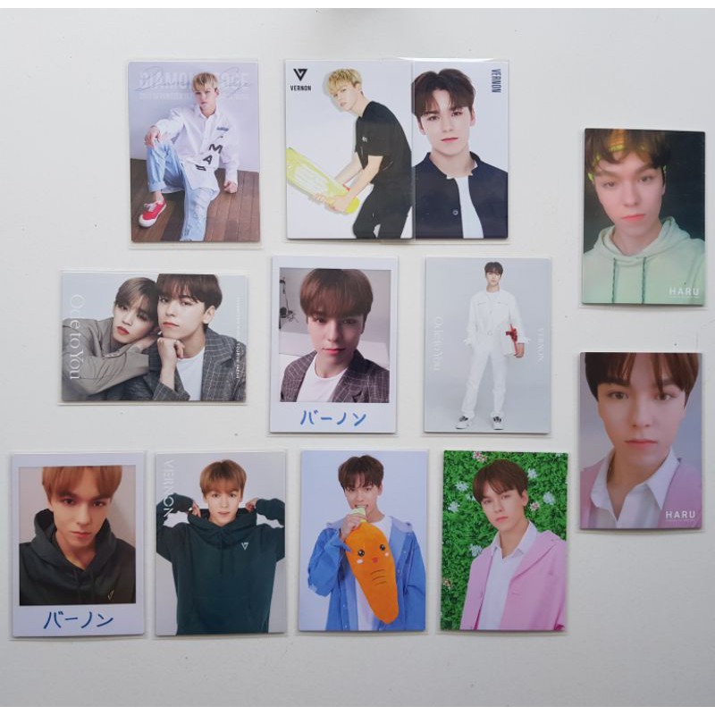 Seventeen Vernon trading card photocard Diamond Edge Japan Arena Tour Haru Saitama Ode To You OTY bu