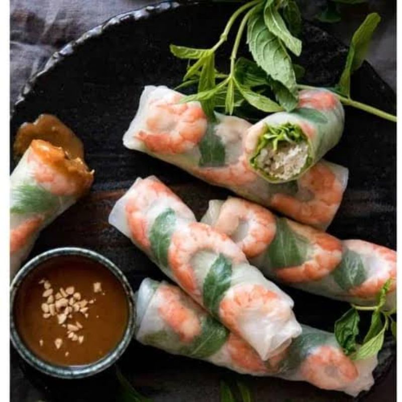 Rice Paper 5 dan 10 lembar banh trang diameter 22cm kulit lumpia vietnam topoki rice paper vietnam murah promo