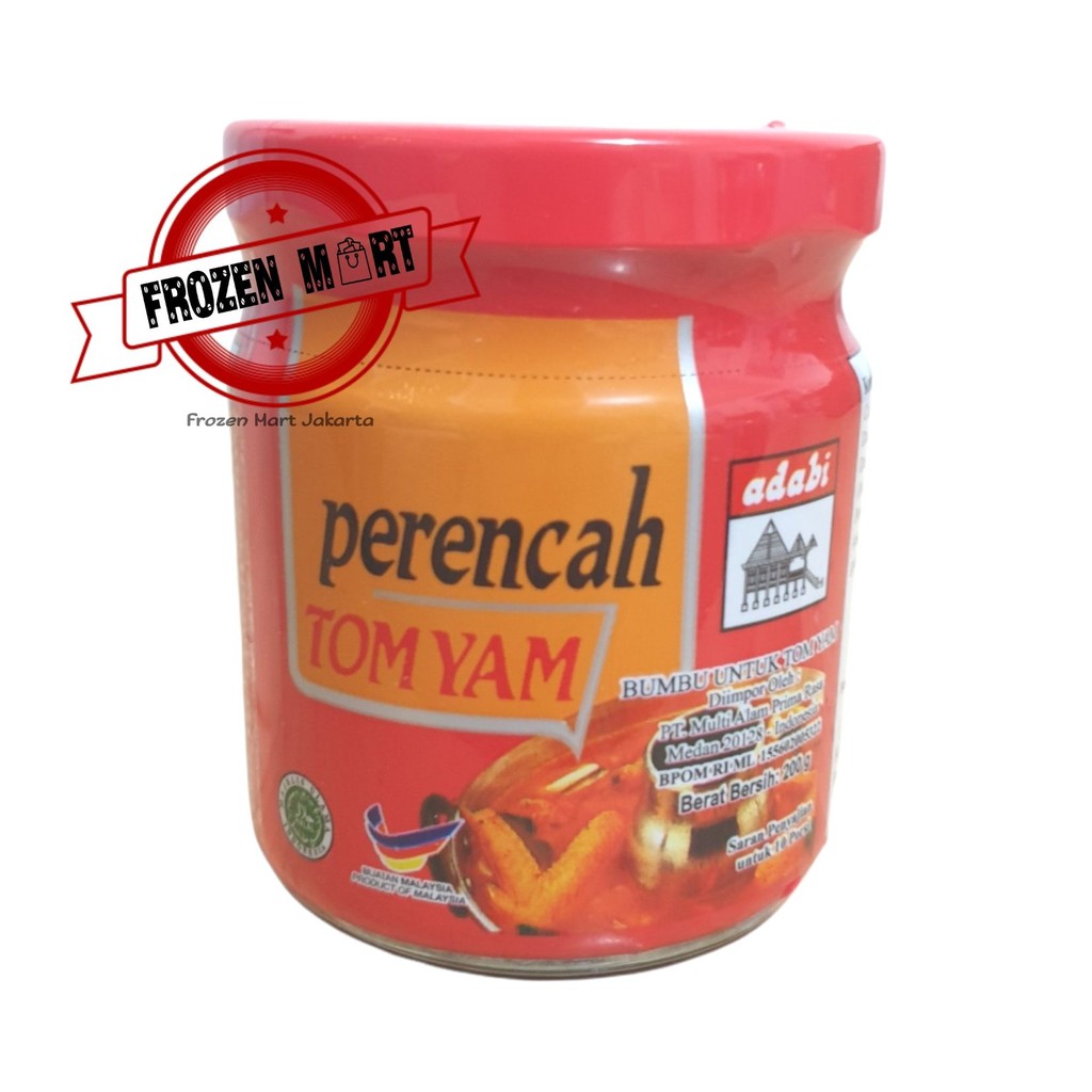 

ADABI Perencah Tom Yam (Bumbu Untuk Tom Yam) 200 Gr