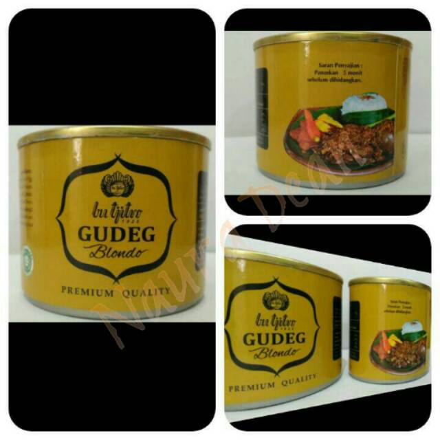 

Gudeg Kaleng "Bu Tjitro" Blondo