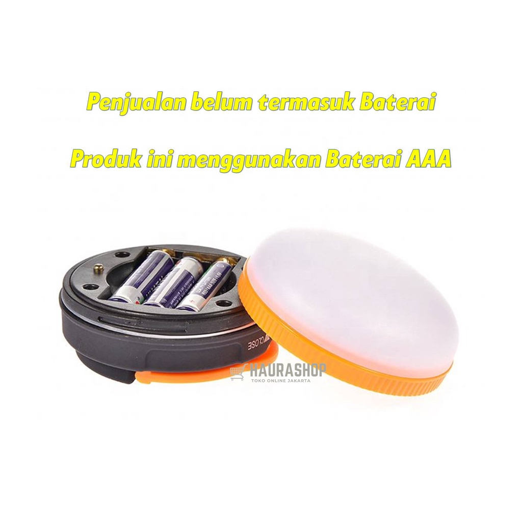 Lampu Tenda Camping Gantung 5 Mode / Lampu Emergency 180lm