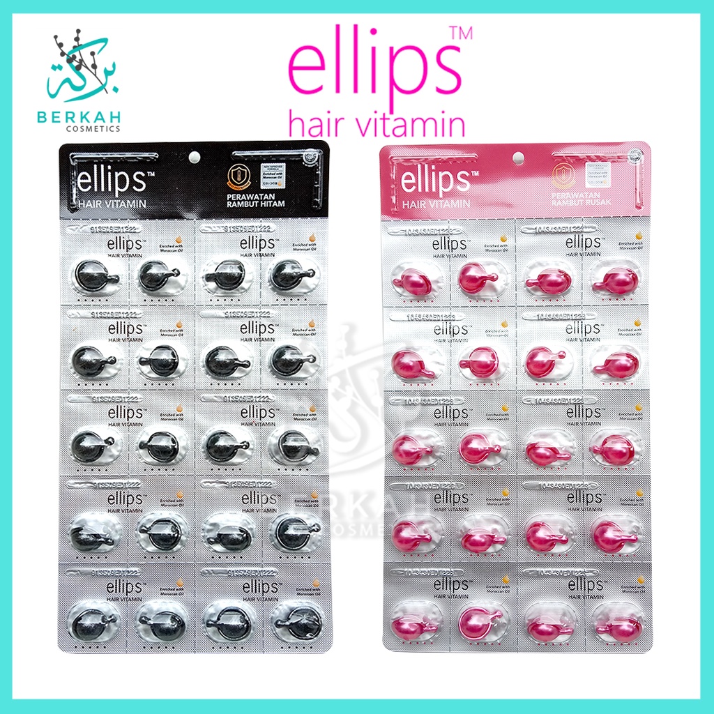 Ellips Vitamin Rambut Isi 20