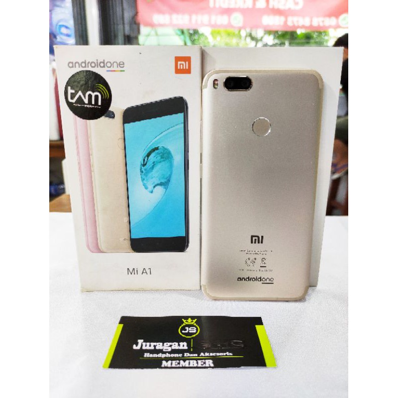 Xiaomi Mi A1 Ram 4Gb Internal 64Gb Hp Second Seken Bekas Mi A 1 4/64 Fullset  Mulus Ex Garansi Resmi