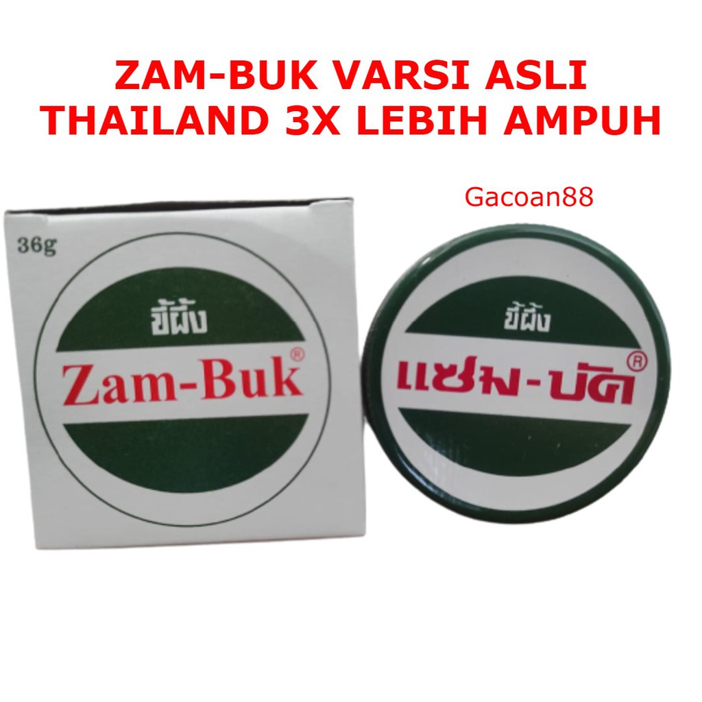 ZAMBUK ORI THAILAND 36gr PREMIUM QUALITY