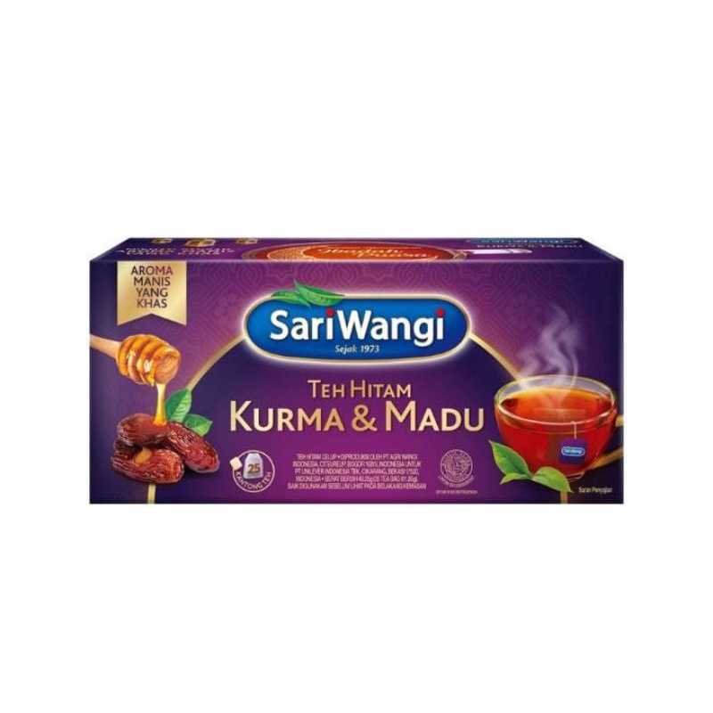

SariWangi Teh Celup Hitam Kurma & Madu 25 pcs
