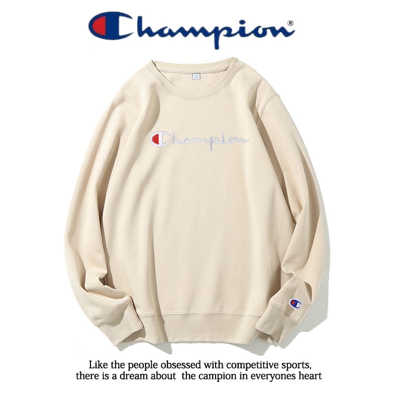 CHAMPION SWEATER OBLONG BAHAN BABYTERRY