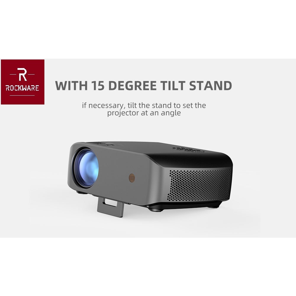 ROCKWARE RW-F10UP Android LED Projector 2800 Lumens Alt Cheerlux C9