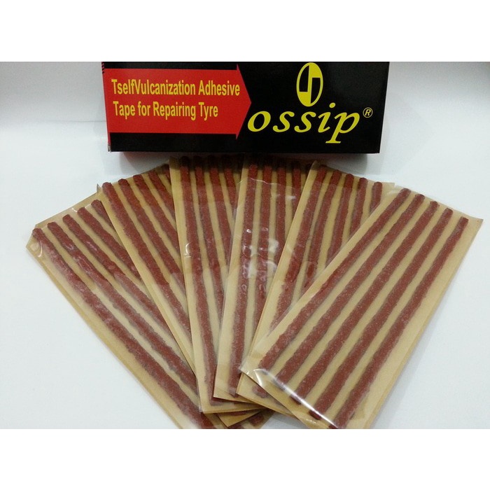 Karet Tambal Tubles / Lem Cacing / Refill Tubles OSSIP per Pack isi 30 String