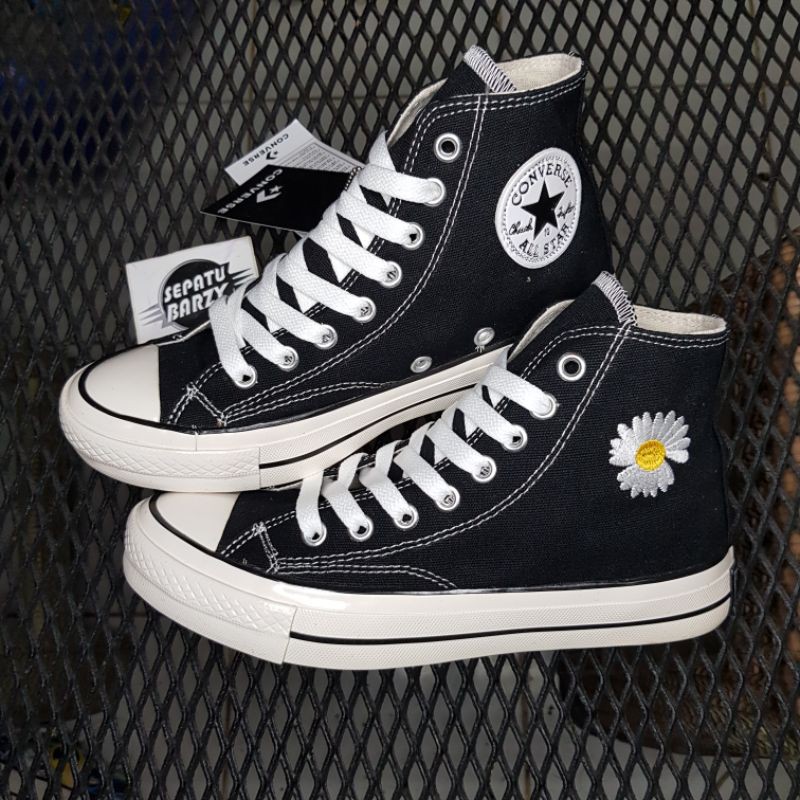 COD SEPATU CONVERSE 70S PEACE MINUSONE BLACK &amp; WHITE PREMIUM