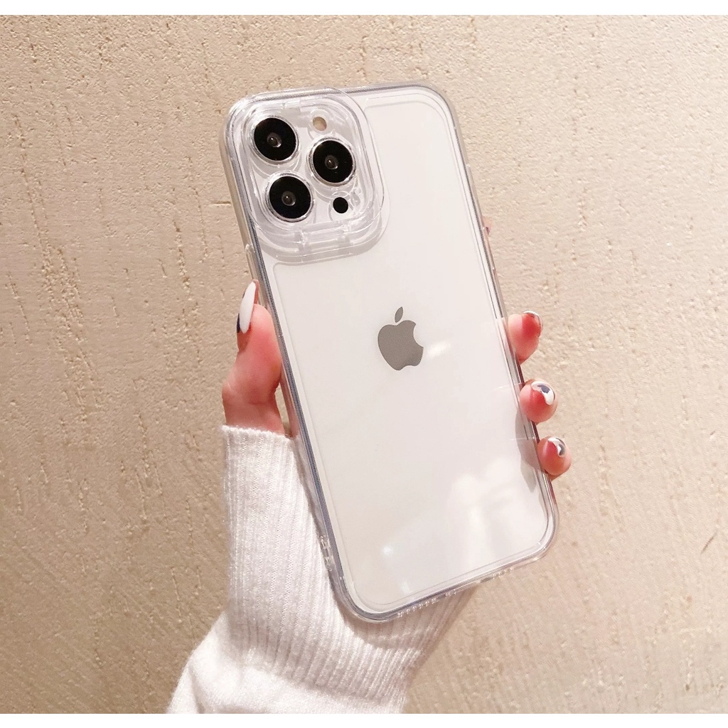 Invisible Ring Camera Stand Holder Iphone X XR XS MAX 11 12 13 Pro Max case cover Casing