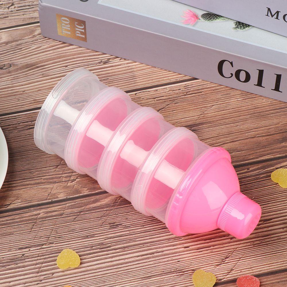 Pineapple Formula dispenser Travel 4lapis Botol Susu Bayi Susu