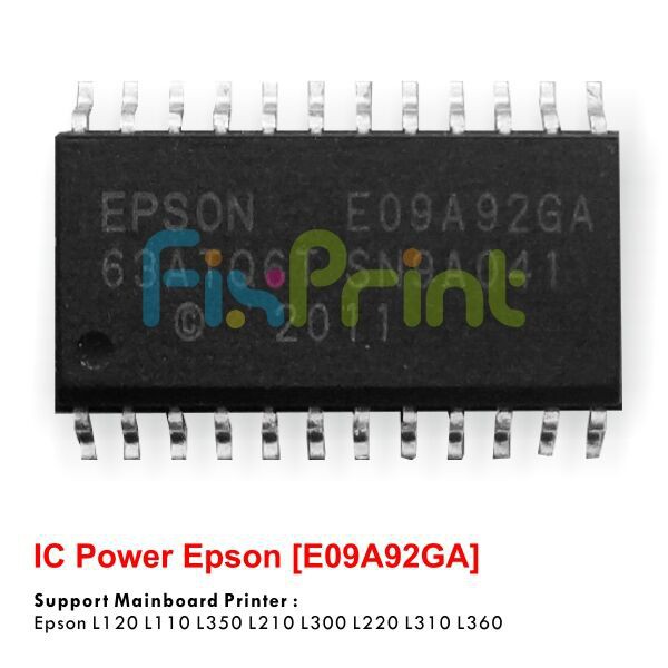 IC Epson E09A92GA IC6 Power Printer L110 L120 L121 L210 L220 L300 L310 L350 L355 L360 L365 L380 L385 L405 L485 L550 L555 L565