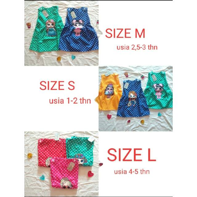 COD Dress LOL LED (1) size S,M,L (1-5 th)