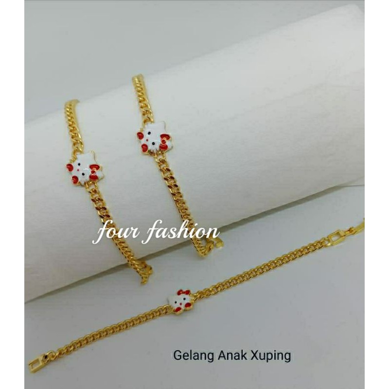 Fourfashion Gelang anak Xuping HK lucu Kekinian