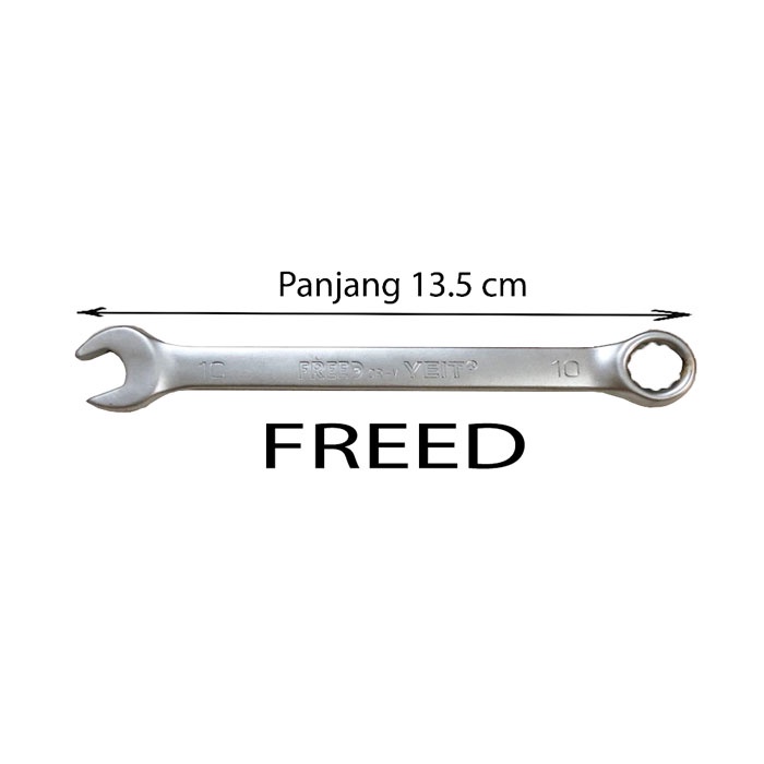 Kunci Ring Pas CAMEL Combination Wrench 10 MM ( Sementara Dialihkan ke merk FREED ya ka )
