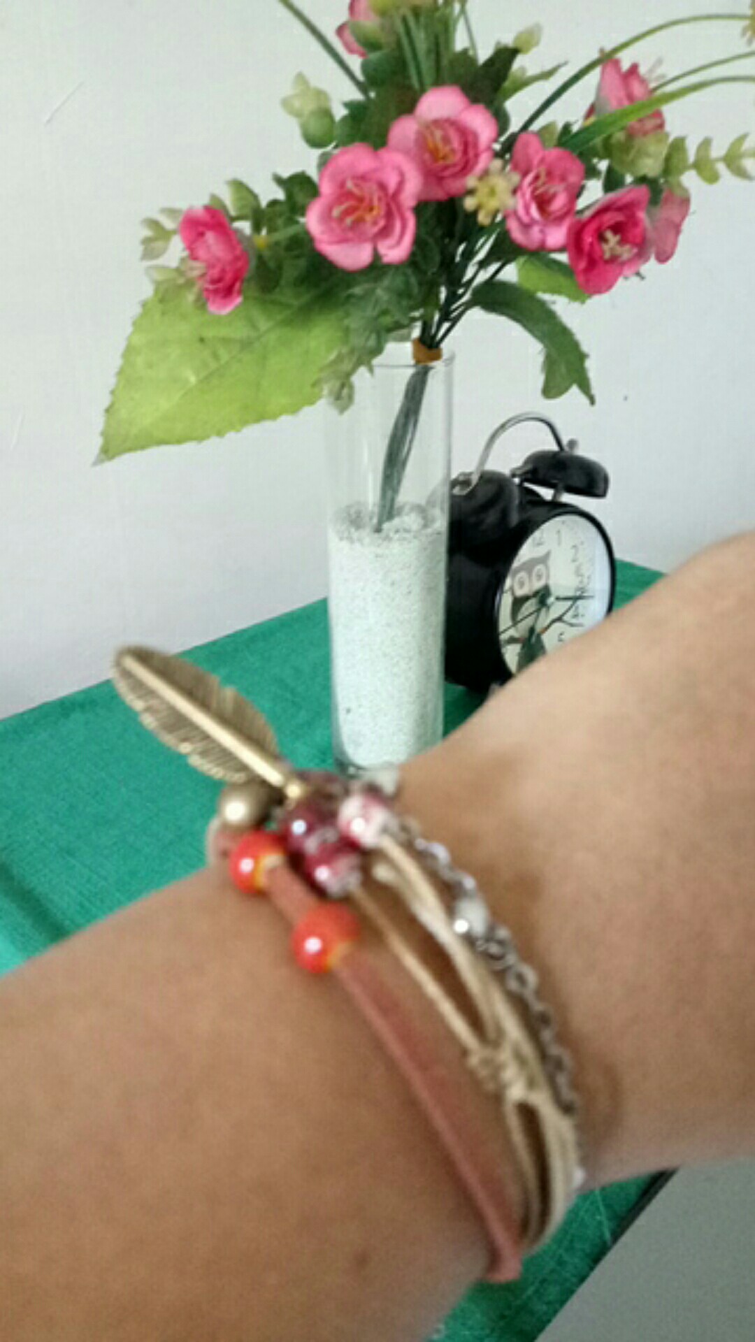 Gelang Handmade Bahan Tembaga Keramik Original