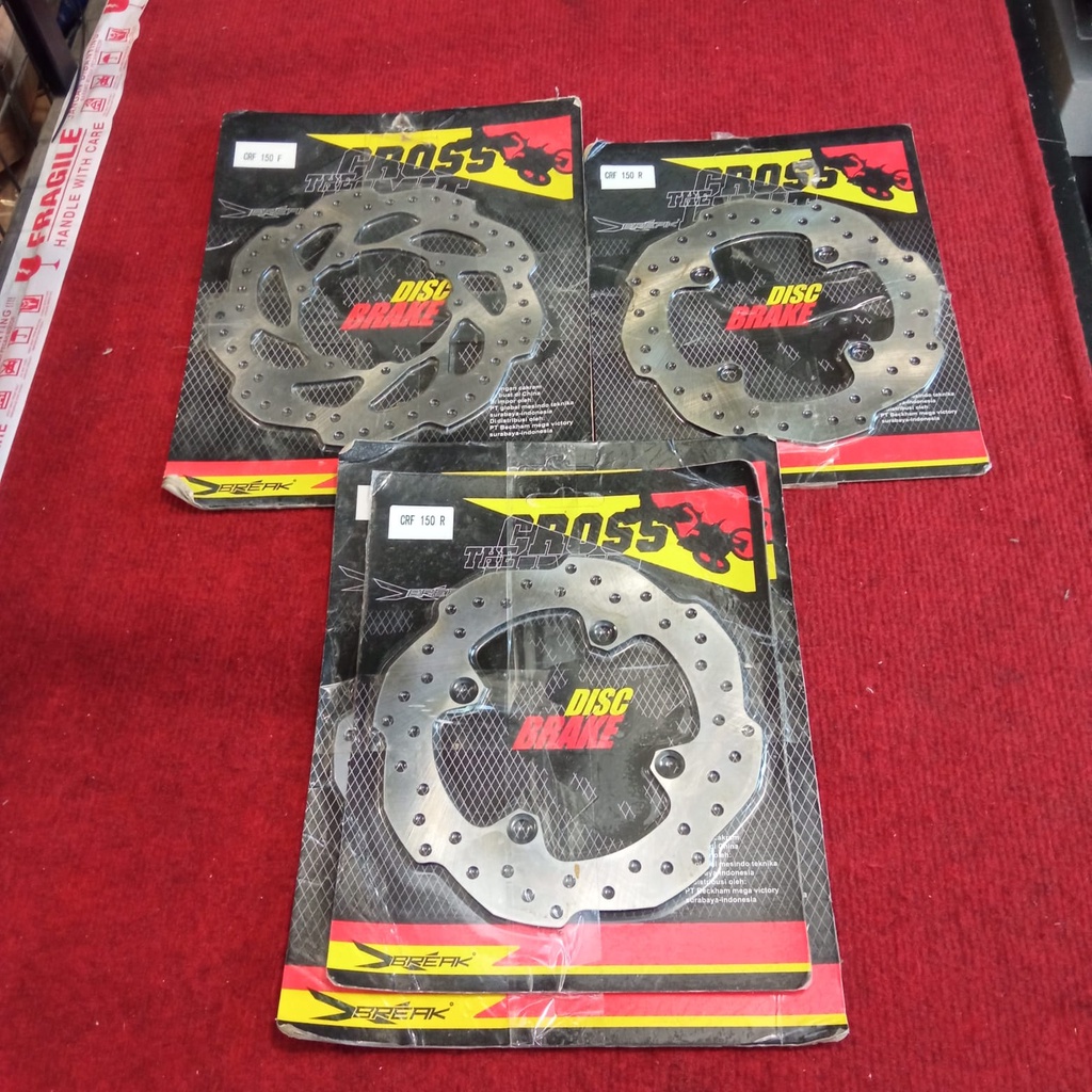 Cakram Set Disk Supermoto XBR Gerigi CRF 150L