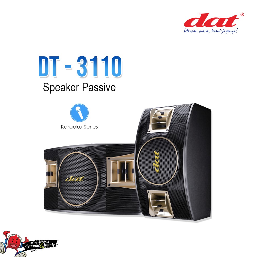 Dat DT-3110 Speaker Pasif - 10 Inch Subwoofer