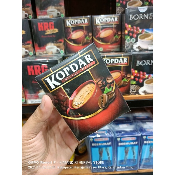 KOPI KOPDAR ORIGINAL ISI 5 SASET BUKAN KOPI BORNEO KOPI PEDE