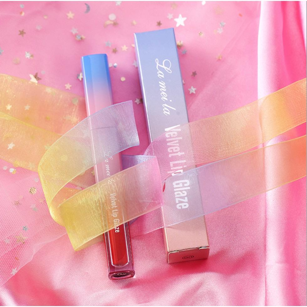 CSG103 LAMEILA silky glass velvet Lipstick lip glaze lip cair lipstick moisturizing liquid lipstick waterpoof