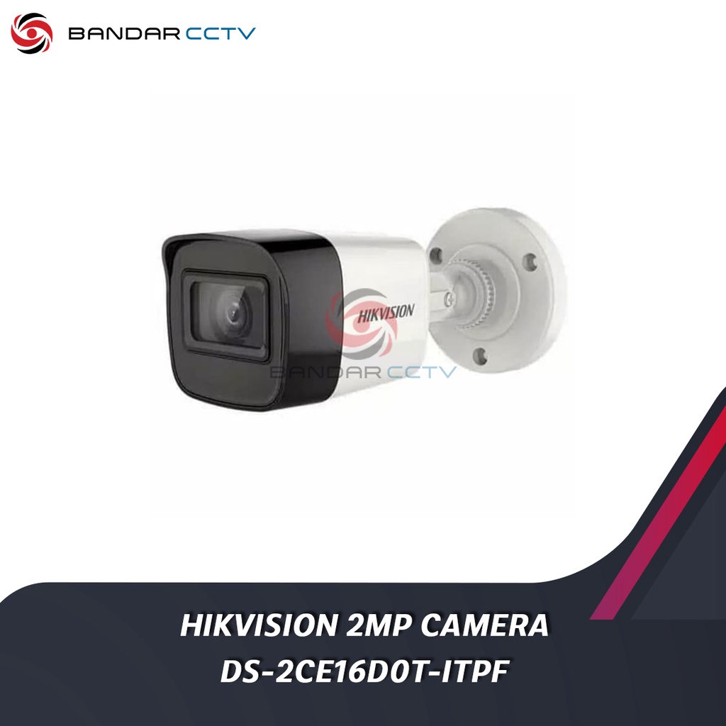 Hikvision Outdoor Camera 2MP DS 2CE16D0T ITPF