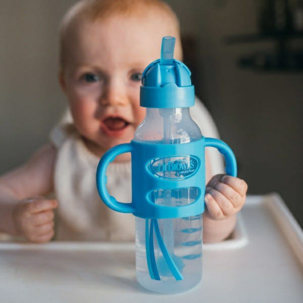 Dr. Brown's Sippy Straw Bottle 270ml - WB910111-2 / Botol Minum Anak