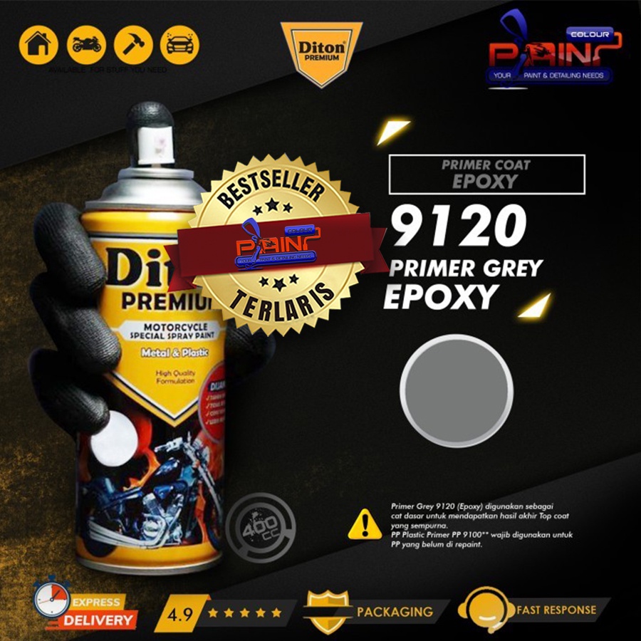 Diton PREMIUM 9120 Primer Grey Cat Semprot