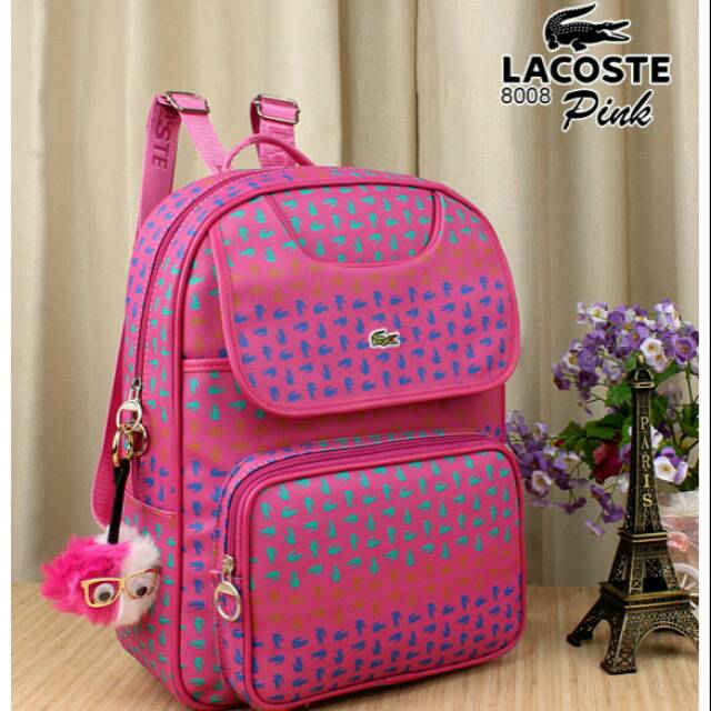 Tas ransel anak LACOSTE import murah | shelaashop 🎒