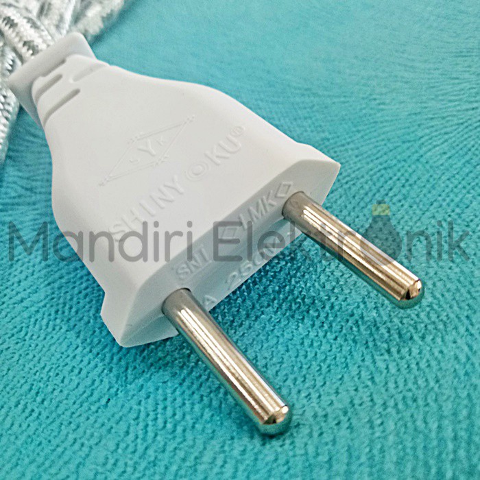 Kabel Setrika Shinyoku Kepala Gepeng 1,8M (Kabel Isi 2)