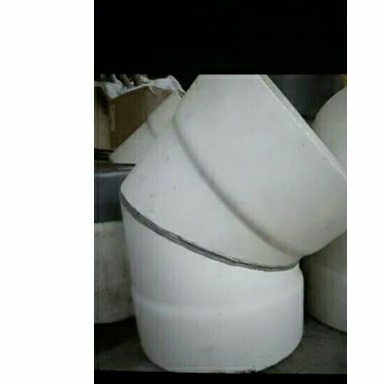 knee 3 inc 45° konektor pipa 3 inchi knee 3inc