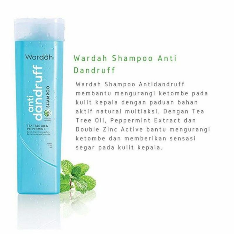 Shampoo Wardah 170 ml ~ Wardah Shampoo 100% Original