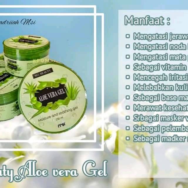 Aloe Vera Gel MSI 100% original