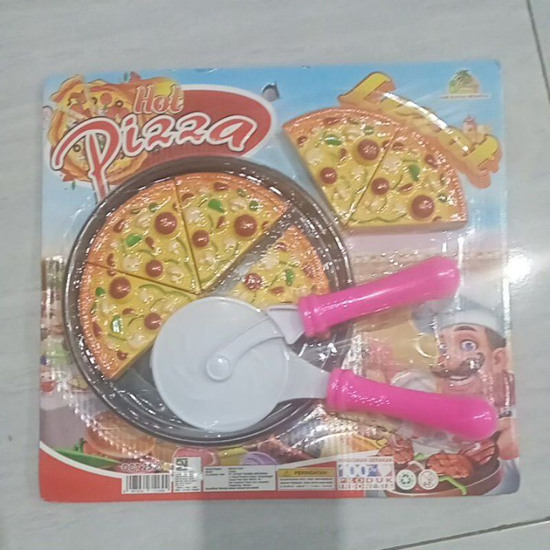 Mainan Masakan Potong Pizza (OCT2500)