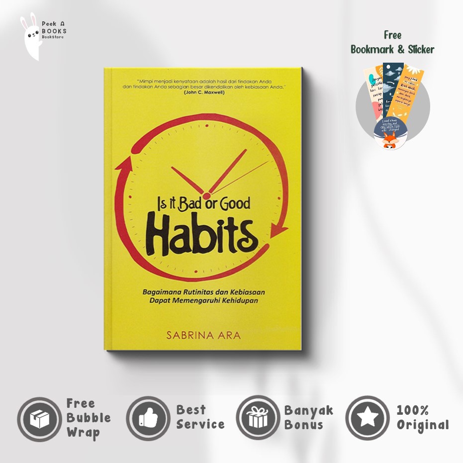 ORIGINAL | BUKU IS IT BAD OR GOOD HABITS | SYALMAHAT PUBLISHING