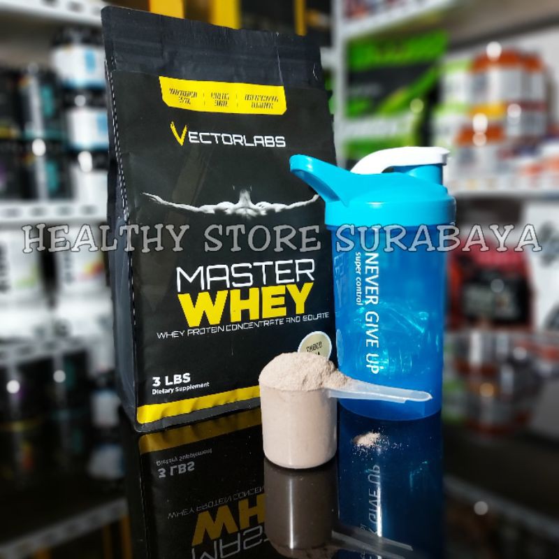 VECTORLABS MASTER WHEY 3 LBS BPOM SUSU VL MASTERWHEY PROTEIN ISOLATE