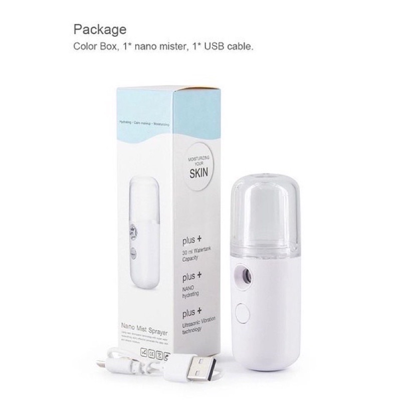 NANO SPRAY ELEKTRIK SK-K56 Nano Spray Portable Mini USB Face Mist / Spray Wajah / Sprayer Pelembab Wajah / Mini Facial Humidifier Nano Perawatan Wajah